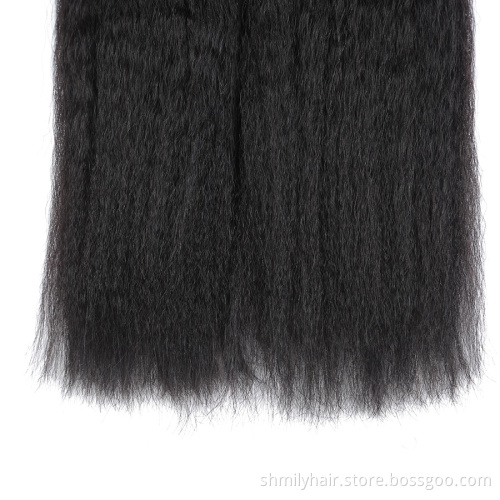 Mink Brazilian Hair Cuticle Aligned Virgin Hair Vendor,10A Grade Human Hair Yaki Kinky Straight Bundles Free Shipping
